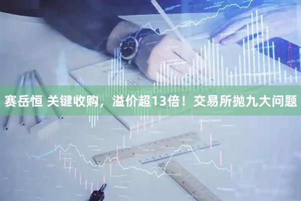 赛岳恒 关键收购，溢价超13倍！交易所抛九大问题