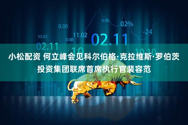 小松配资 何立峰会见科尔伯格·克拉维斯·罗伯茨投资集团联席首席执行官裴容范